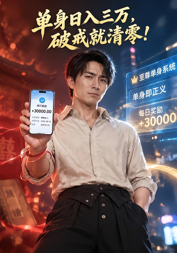 单身日入三万，破戒就清零免费短剧