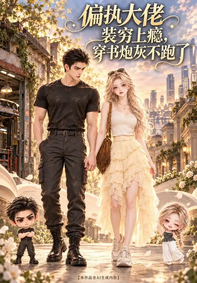 偏执大佬装穷上瘾，穿书炮灰不跑了好看的AI漫剧